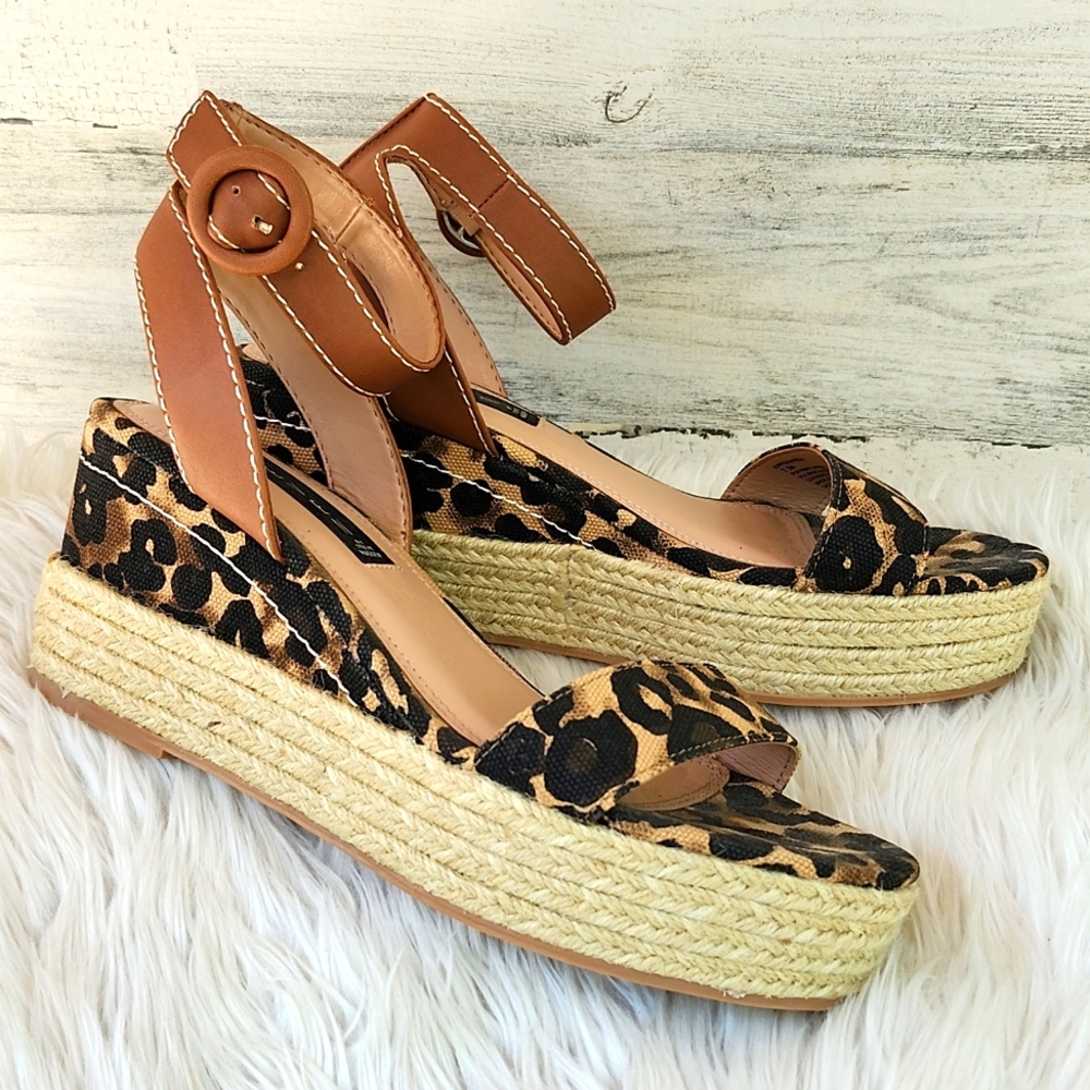 EUC STEVEN BY STEVE MADDEN KIPPIE ESPADRILLE PLATFORM SANDALS - Picture 8 of 8